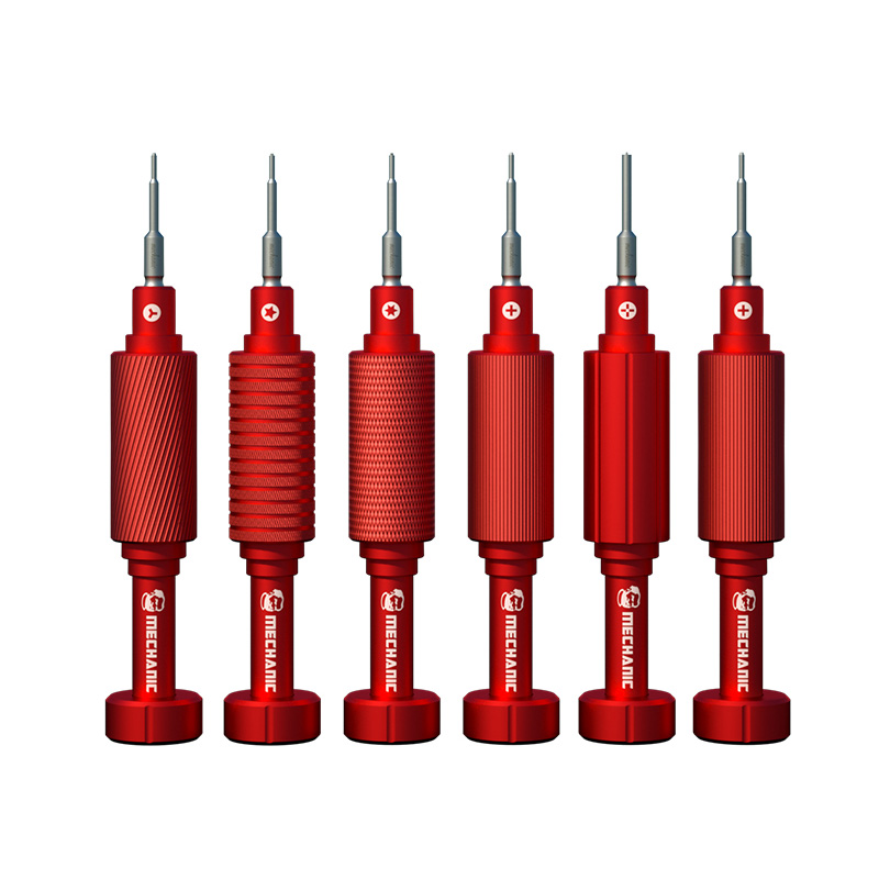 Pentalobe Screwdriver Set - MEKANIK iShell 3D Tornavida Kırmızı Manyetik