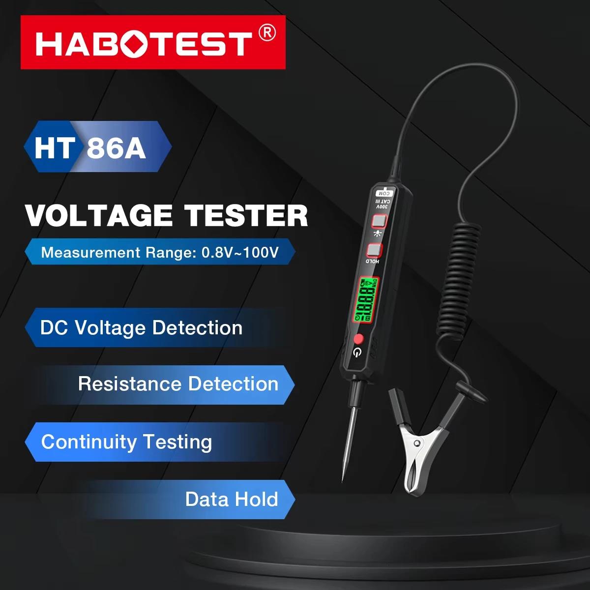 Circuit Test Pencil - HABOTEST HT86A Araba Voltaj Dedektörü Kalemi