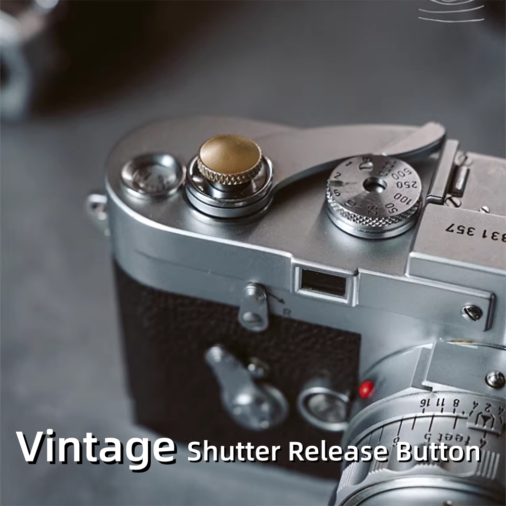 Fujifilm Camera X100Vi - Vintage Metal Kamera Deklanşör Düğmesi Fuji