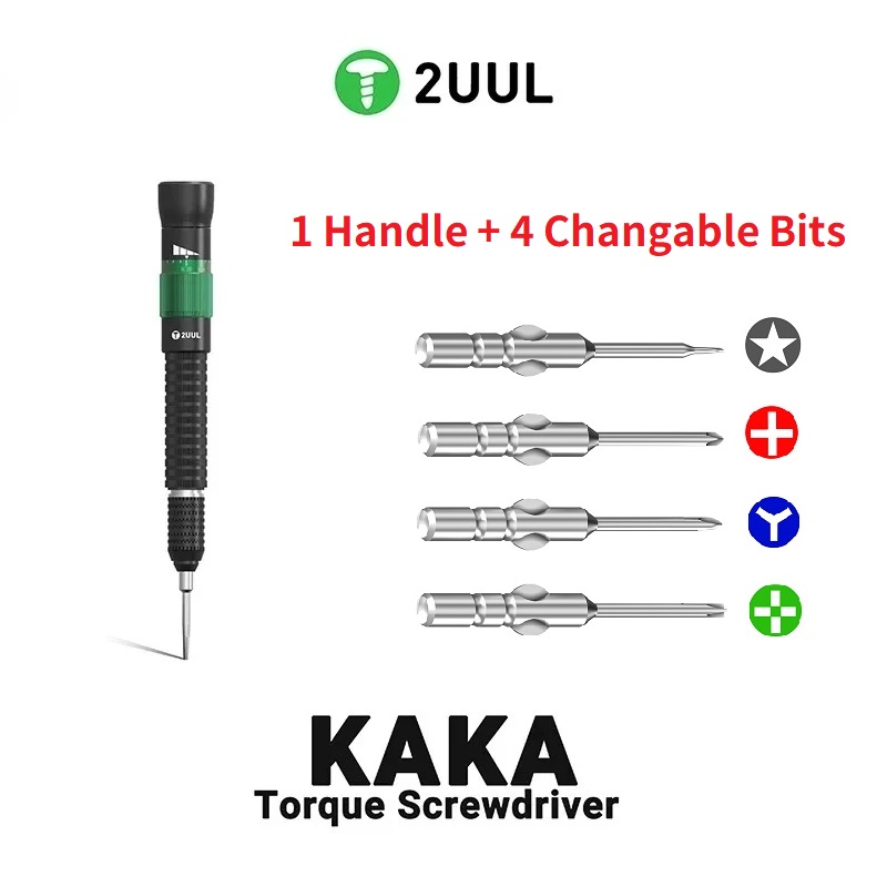 Pentalobe Screwdriver Set - 2UUL KAKA Ayarlanabilir Tork Tornavida Değiştirilebilir