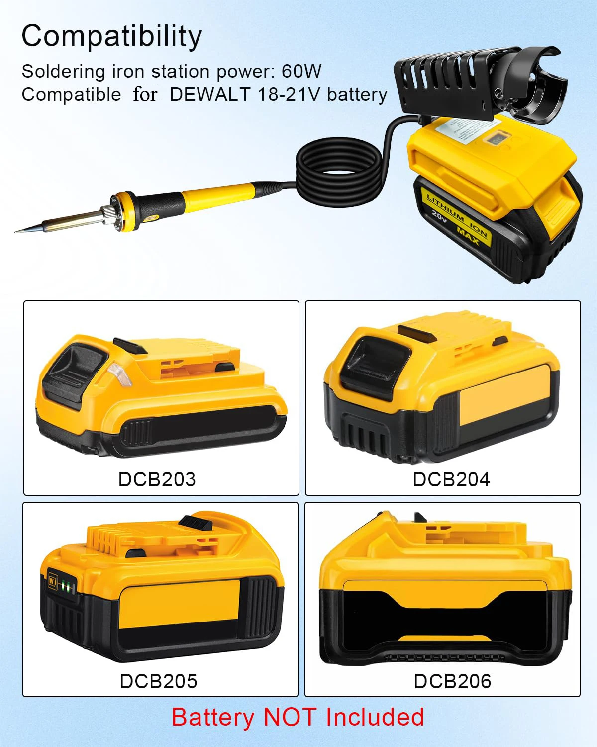 Dewalt 20V Pil ile Uyumlu Taşı - Elektronik Repair incelemesi ve fiyatı