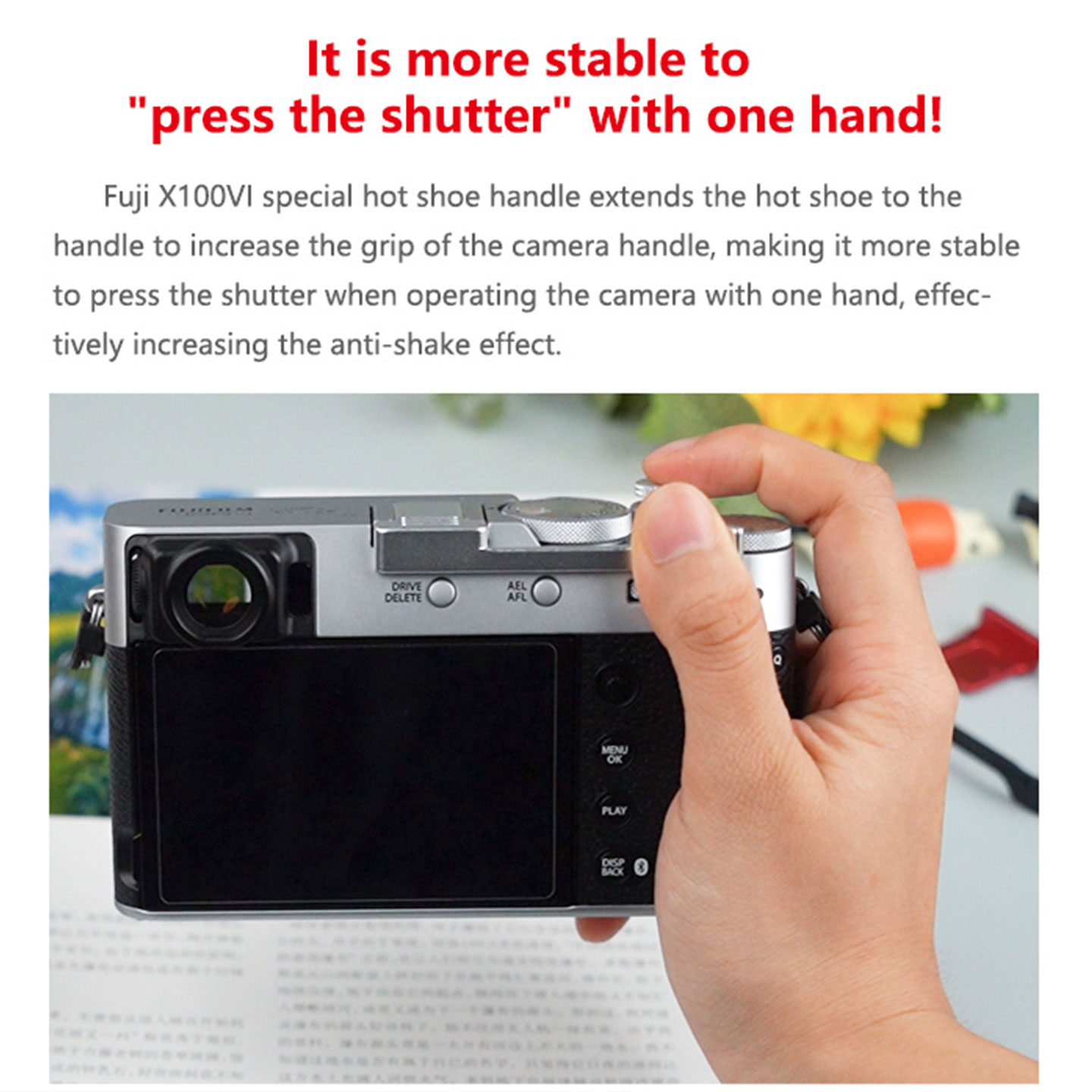 Fujifilm X100Vi için Kolu Kavr - Fujifilm Camera X100Vi incelemesi ve fiyatı