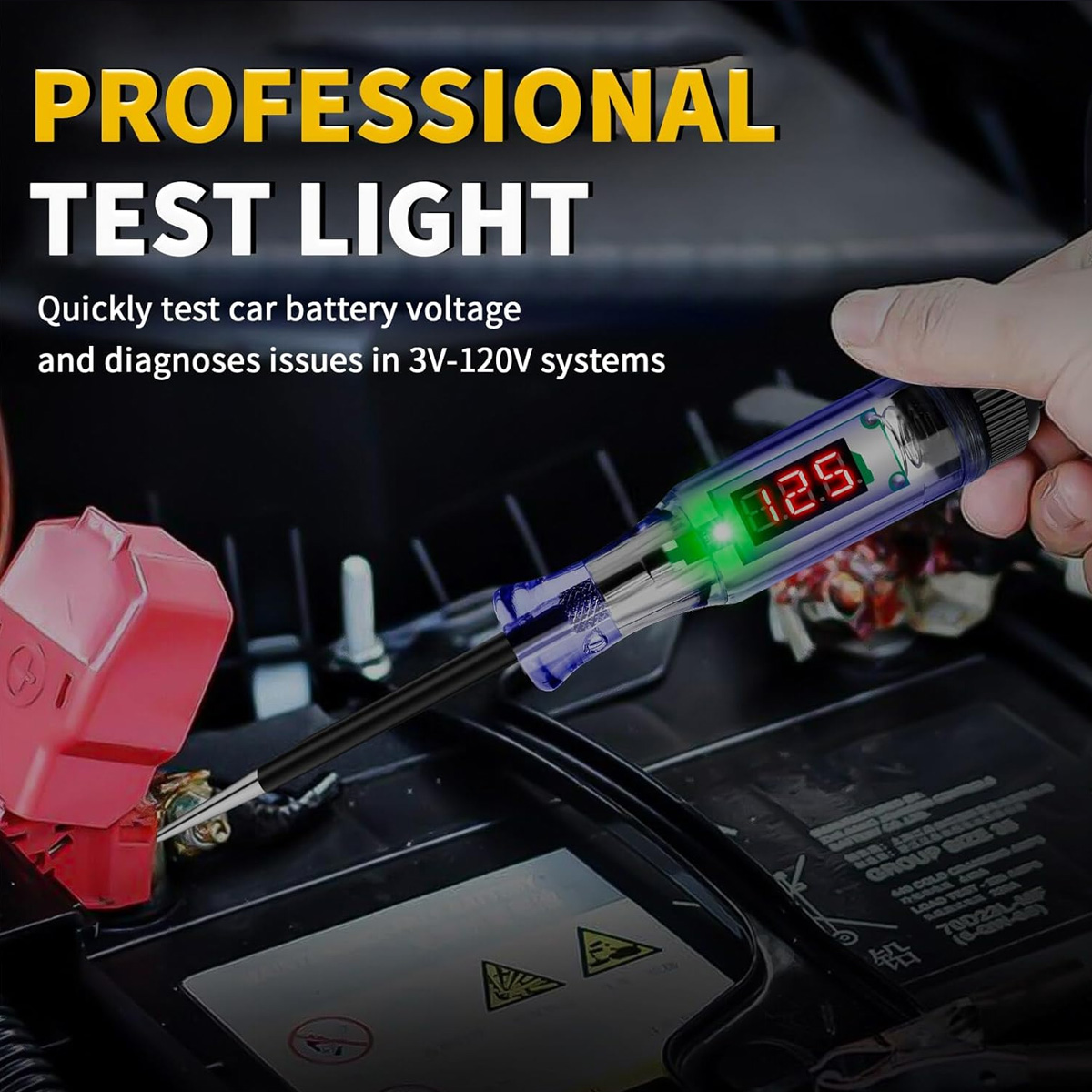 6V-24V/5V-90V Otomotiv Devre T - Circuit Test Pencil incelemesi ve fiyatı