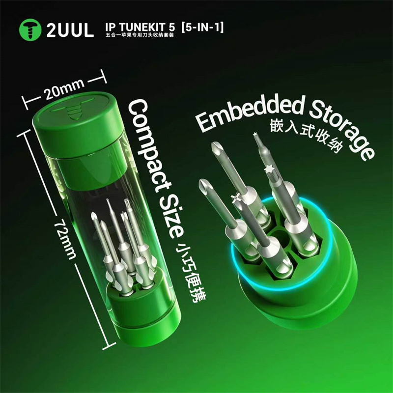 2UUL SD25 IP TUNEKIT 5 Cep Tel - Pentalobe Screwdriver Set incelemesi ve fiyatı