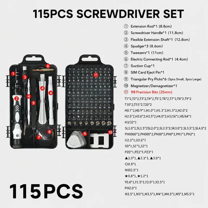 Taşınabilir 115'i 1 Arada Many - Electronics Repair Business incelemesi ve fiyatı