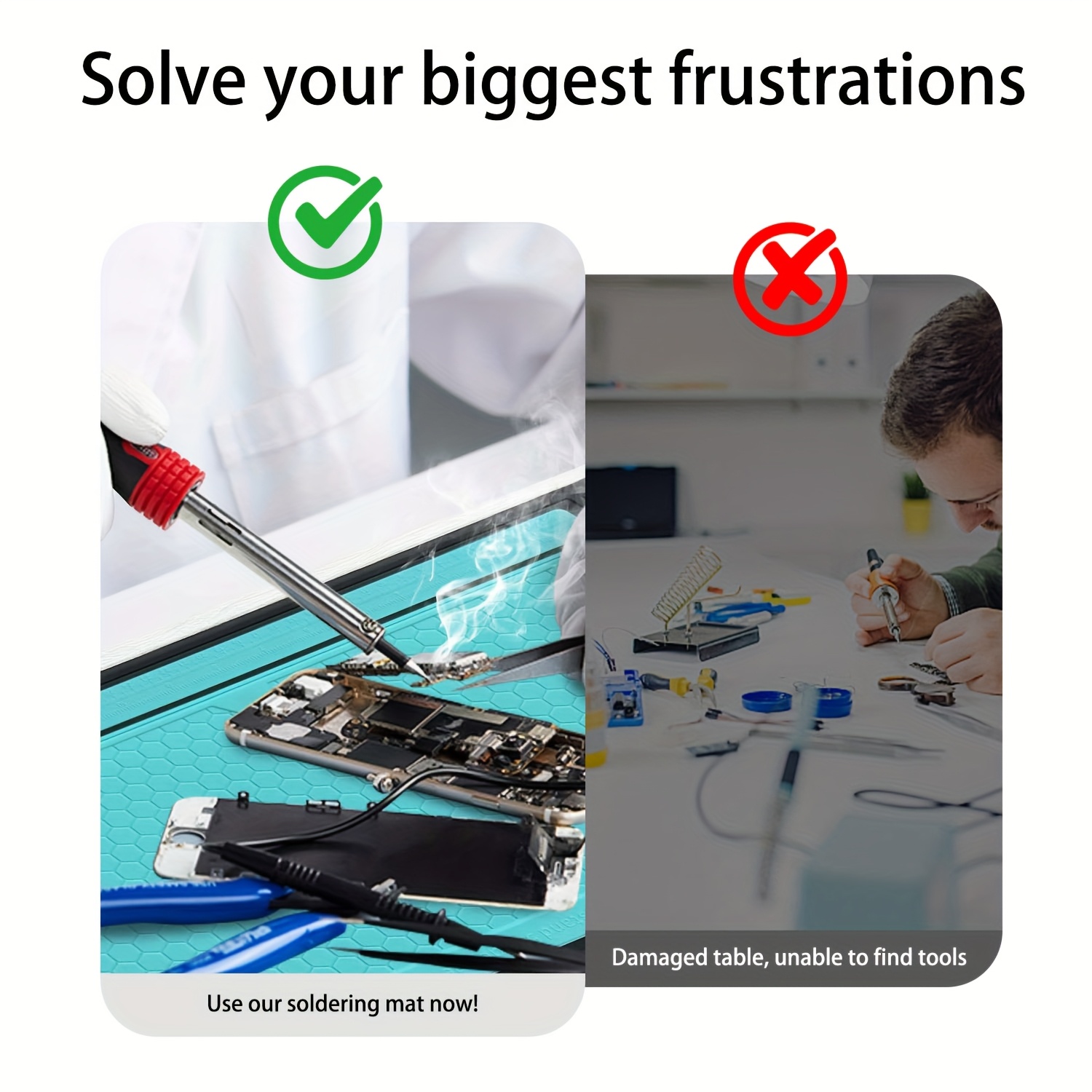 Isıya Dayanıklı Lehimleme Matı - Electronics Repair Business incelemesi ve fiyatı