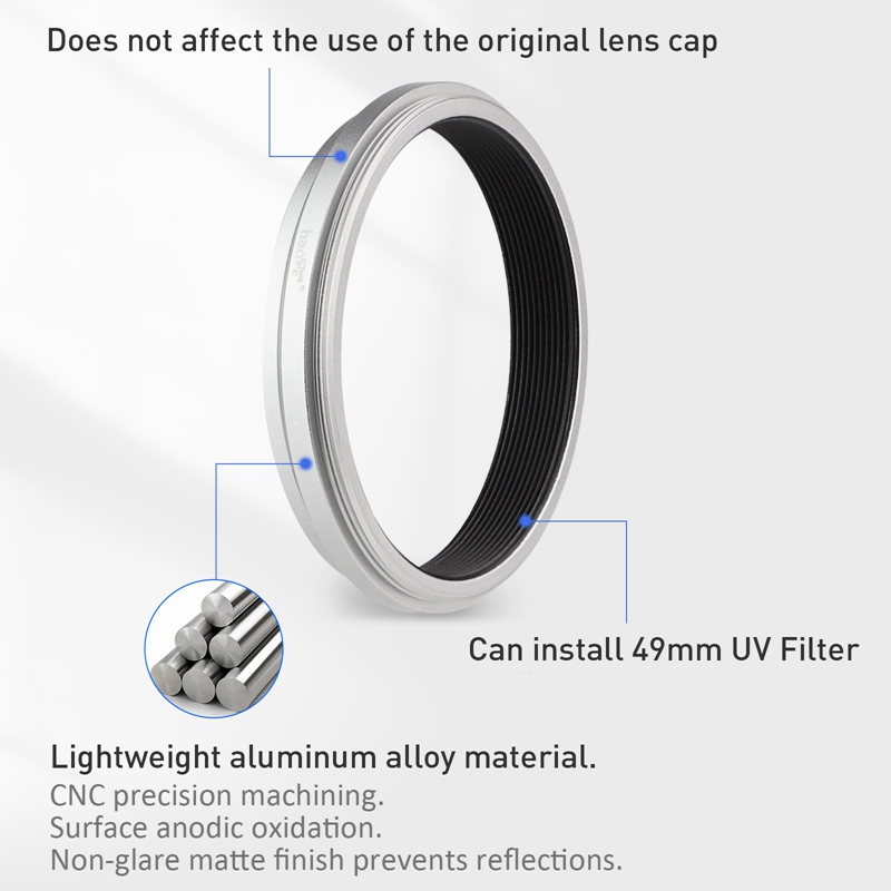 Haoge Lens filtre adaptörü hal - Fujifilm Camera X100Vi incelemesi ve fiyatı